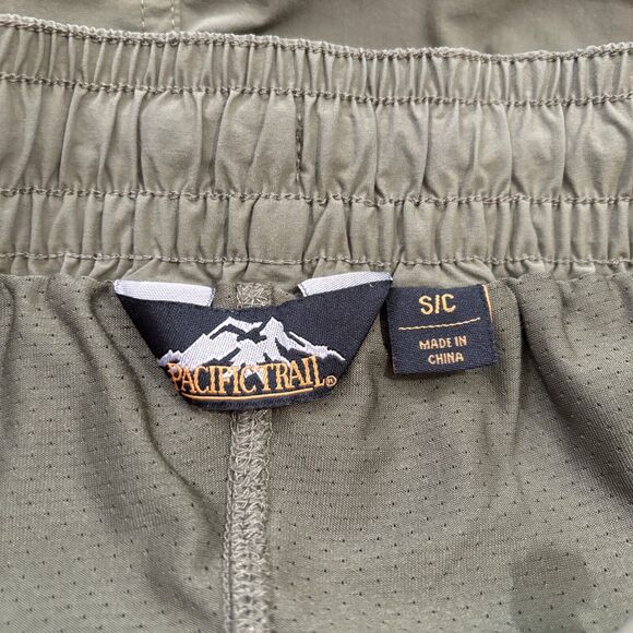 Pacific Trail Small Golf Skort Skirt Active Fitness Outdoor Zip Pockets Green - Picture 3 of 7